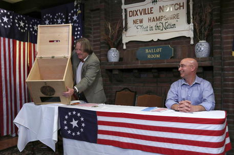 New Hampshire primary voting begins in Dixville Notch, New Hampshire