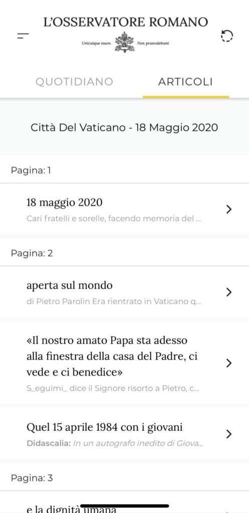 L’Osservatore Romano lancia la nuova App. Monda: «Aperti all'innovazione»