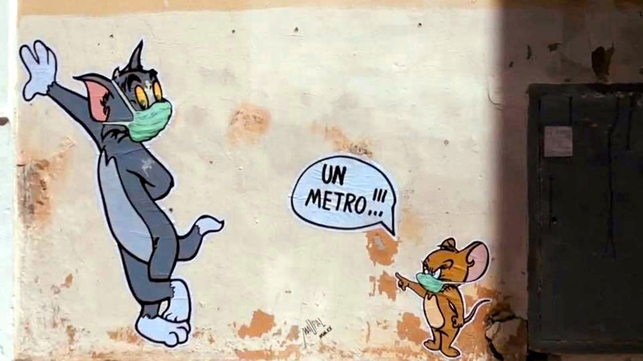 Murales Tom e Jerry