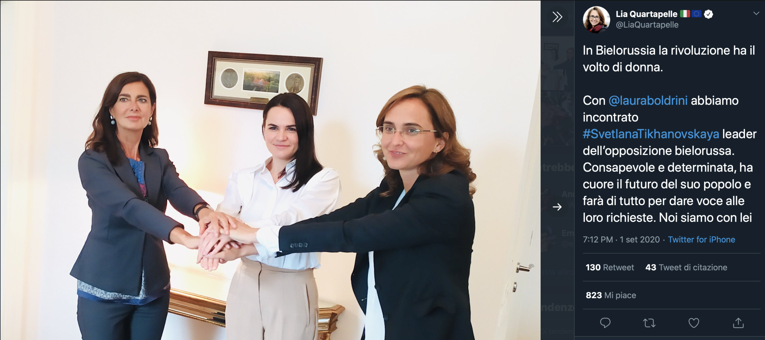 Bielorussia Quartapelle