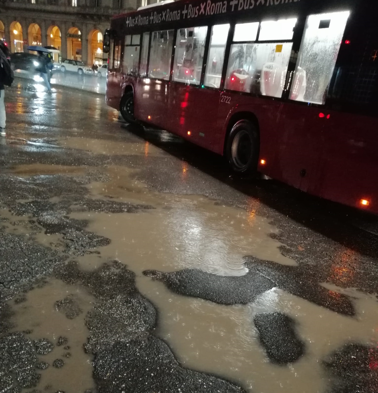 Roma pioggia maltempo