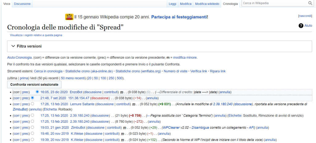 Auguri Wikipedia. 20 anni di conoscenza libera al servizio di tutti