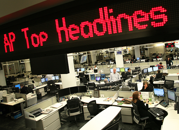 Associated press newsroom