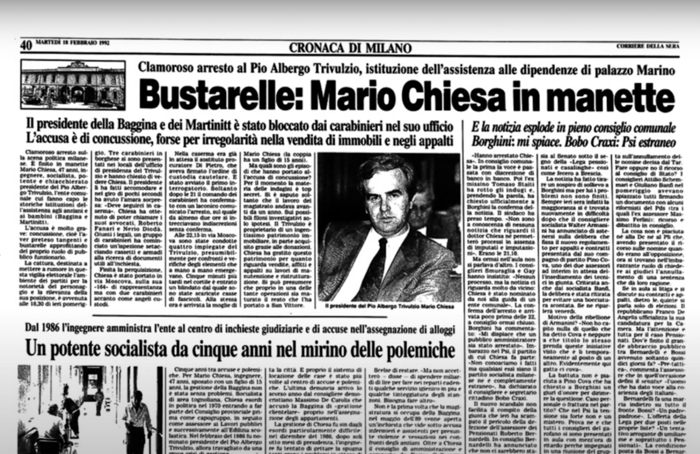 Mani Pulite Giulio Cesare