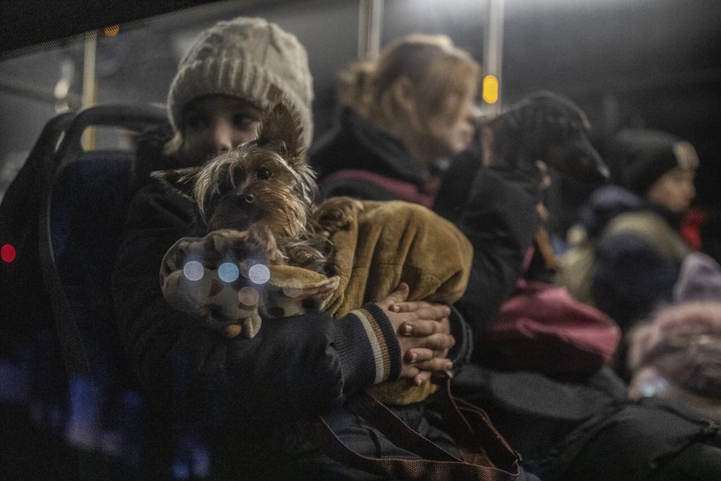 Le emozioni congelate dei bambini di Kiev