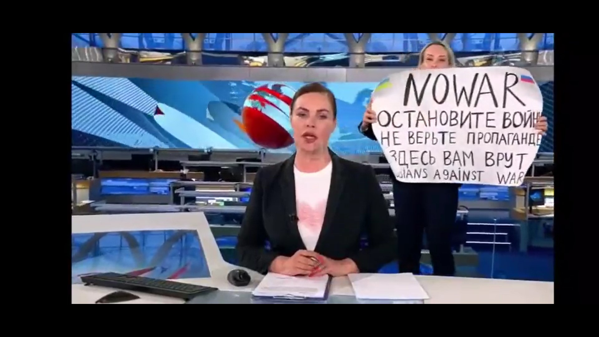 Giornalista russa Marina