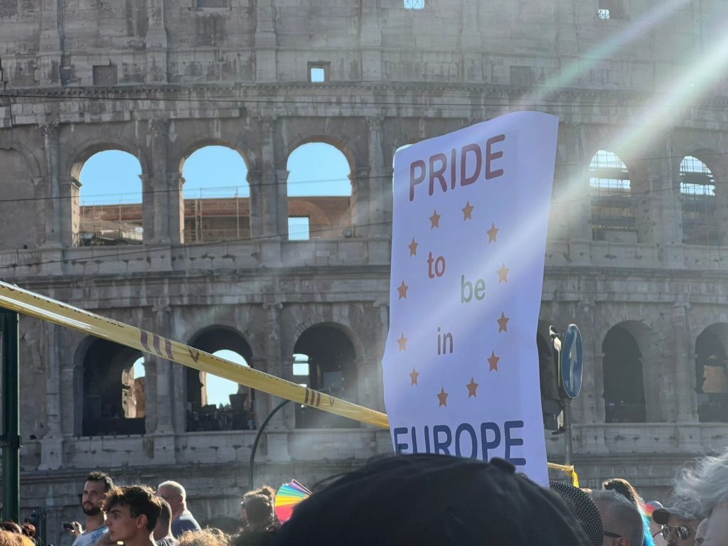 «Facciamo rumore» La fotogallery del Gay Pride a Roma