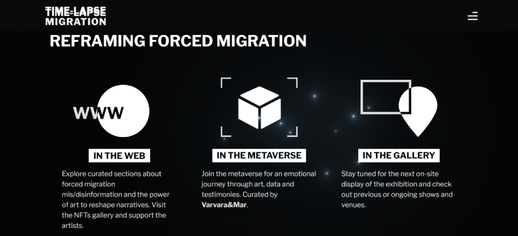 «Time-lapse migration» dipingere una nuova vita nel Metaverso