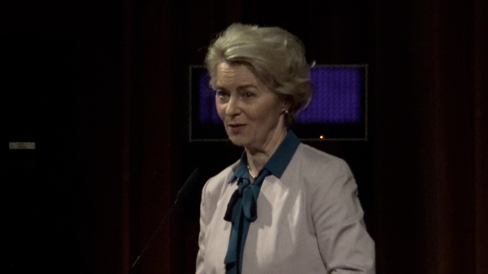 Ursula von der leyen sassoli