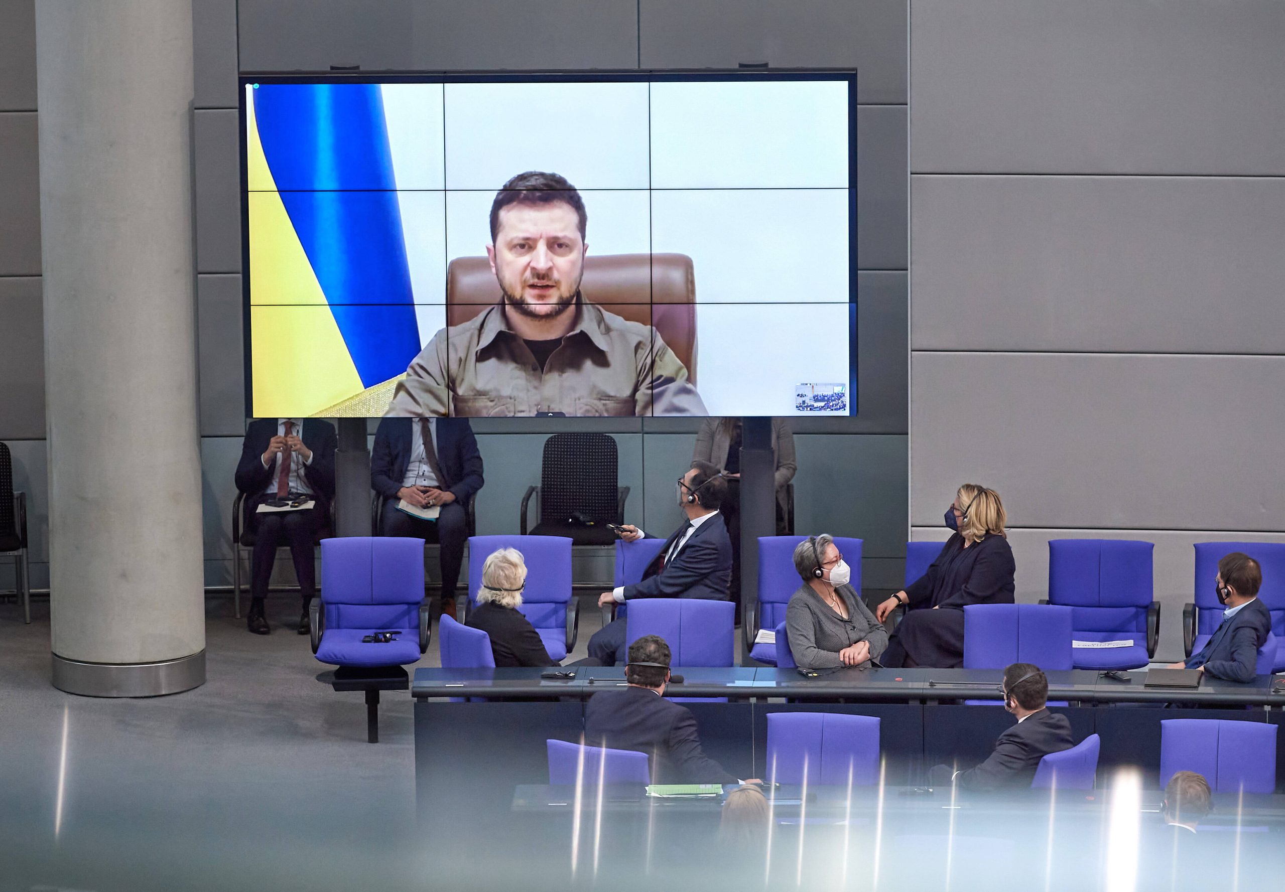 Ucraina in TV. Credit: Das Duell (2022)