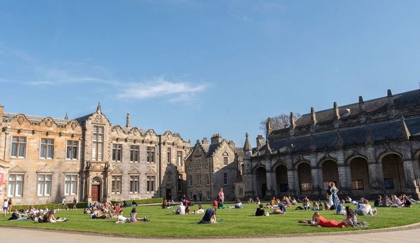 St Andrews The Crown filming