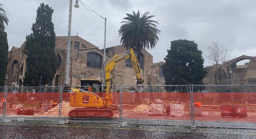 Lavori in corso e disagi per la nuova Stazione Termini a Roma