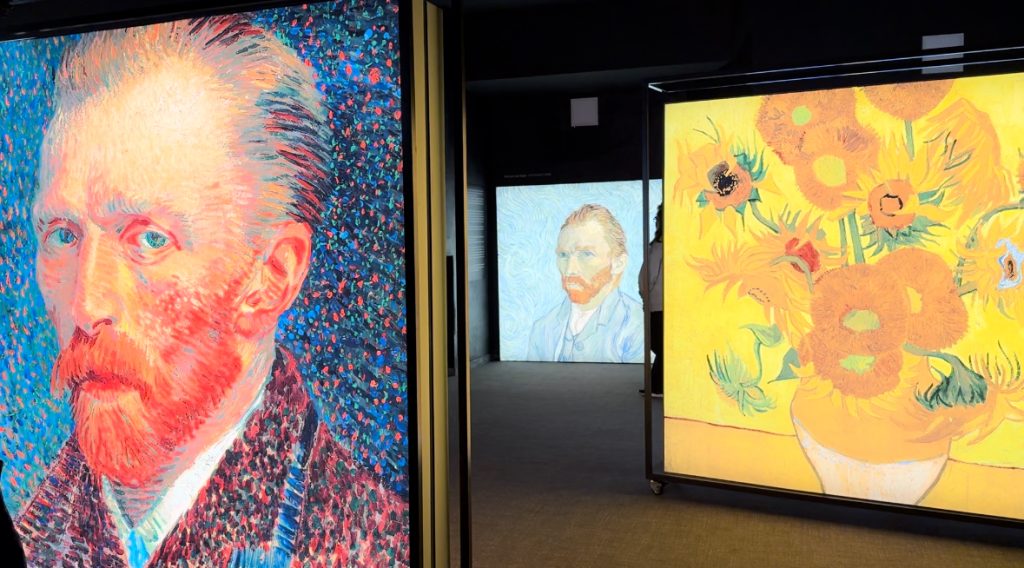 Dentro la "Notte stellata" di Van Gogh, la mostra immersiva
