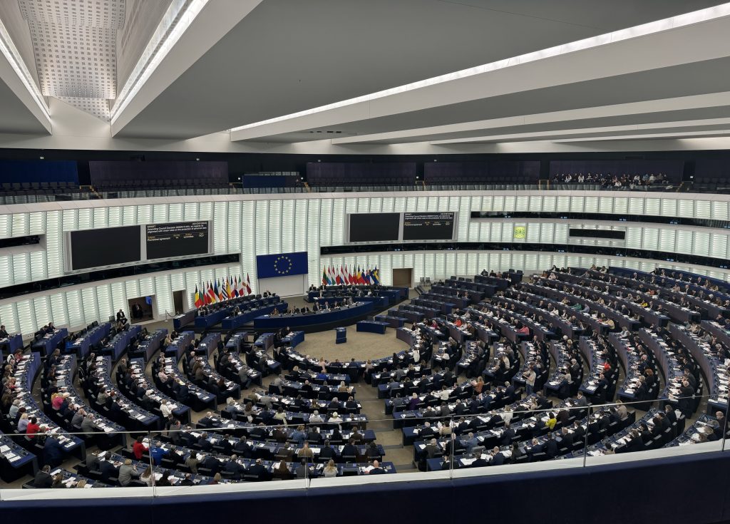 Trattori al Parlamento europeo proteste durante la plenaria