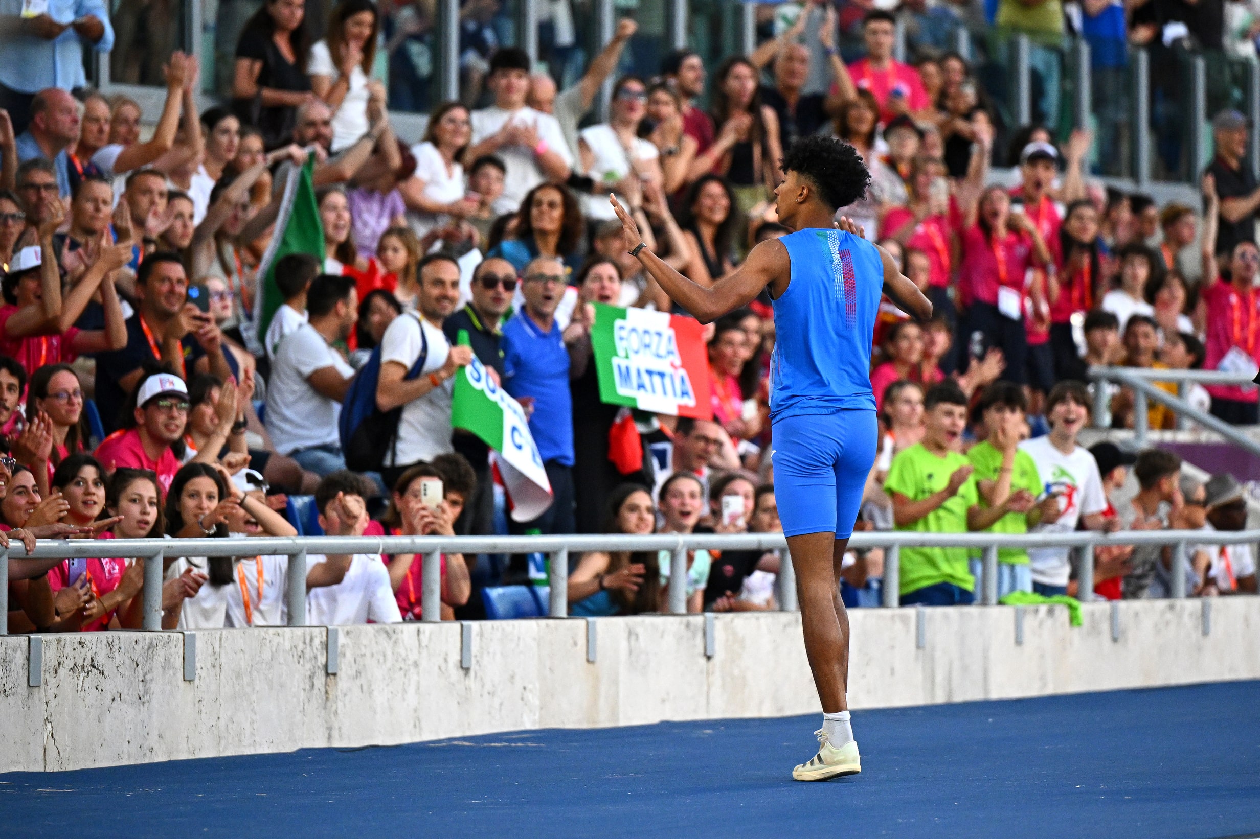 Mattia Furlani Europei Roma