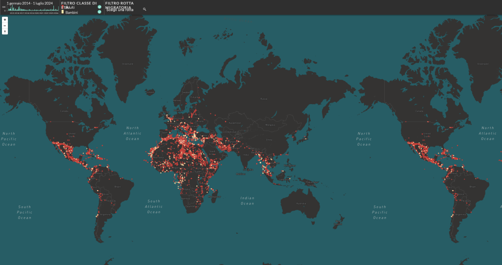 La mappa contro la disinformazione sui migranti, un decennio di tragedie silenziose