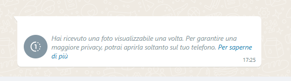 Pericolo privacy, "visualizza una volta" di Whatsapp ha un bug