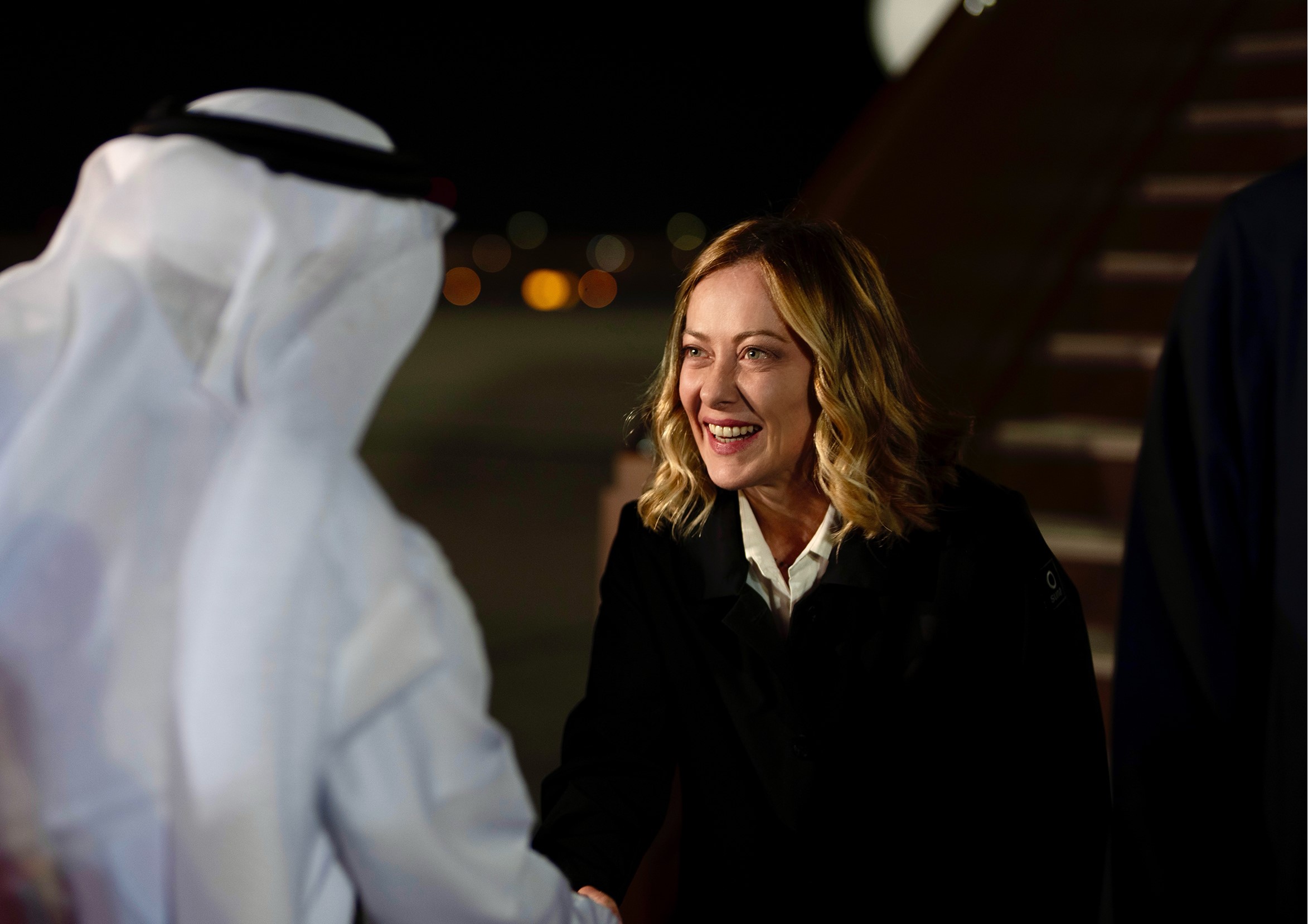meloni in visita in arabia saudita