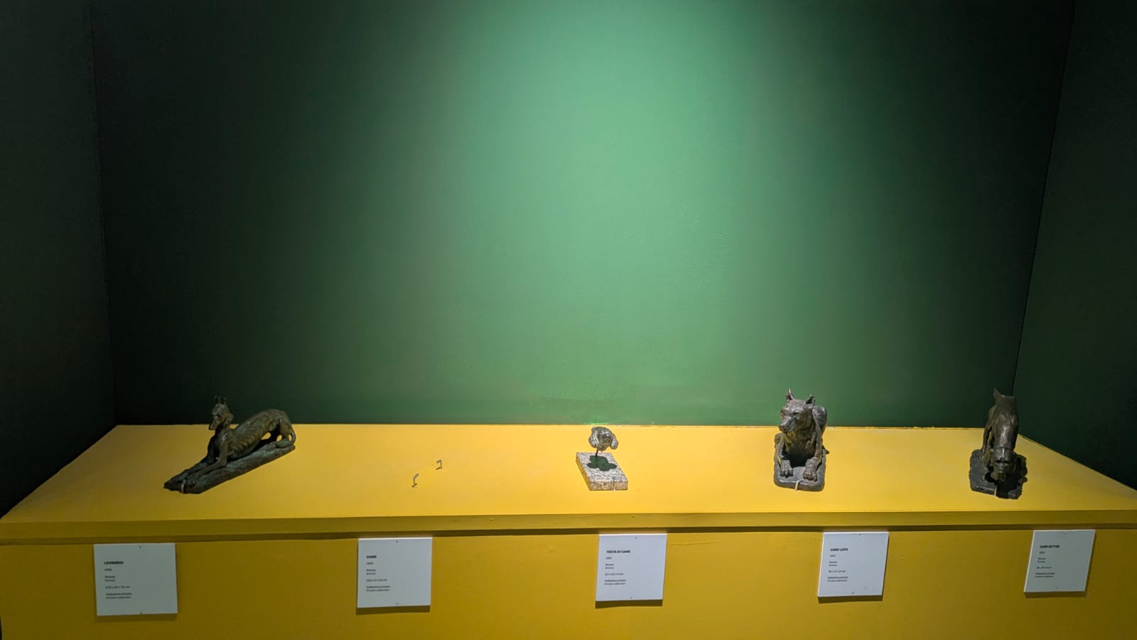 statua Ligabue museo Roma