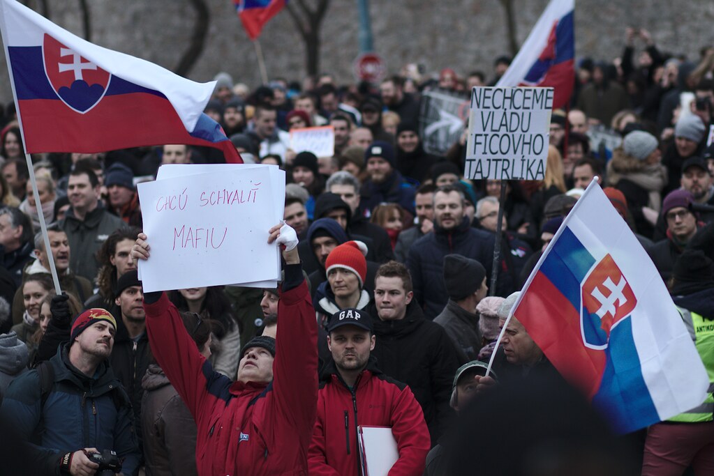 slovacchia proteste