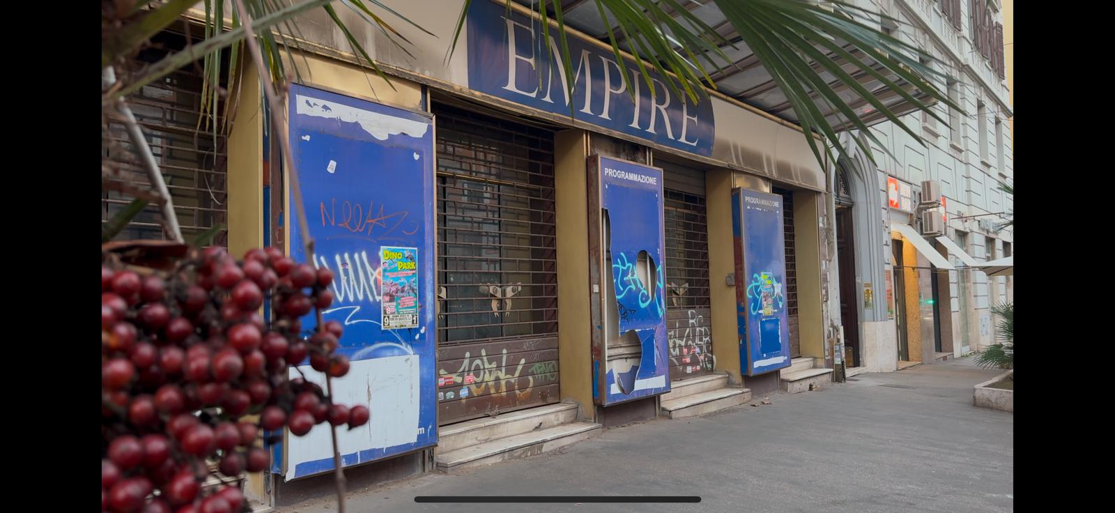 I cinema chiusi di Roma