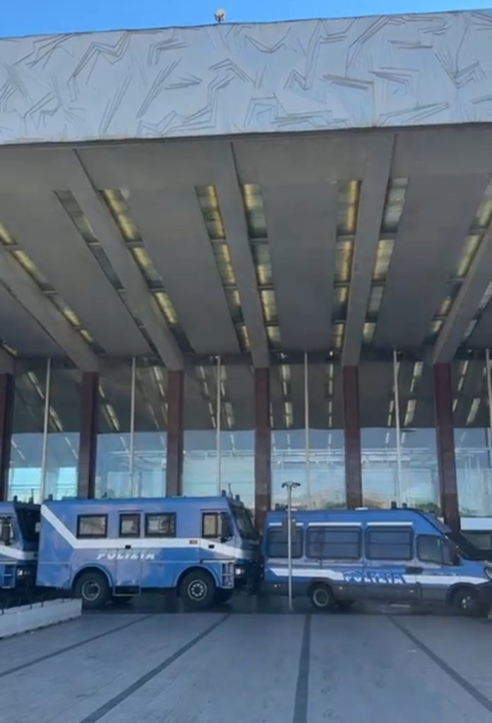 The protests for Gaza Flotilla in Rome