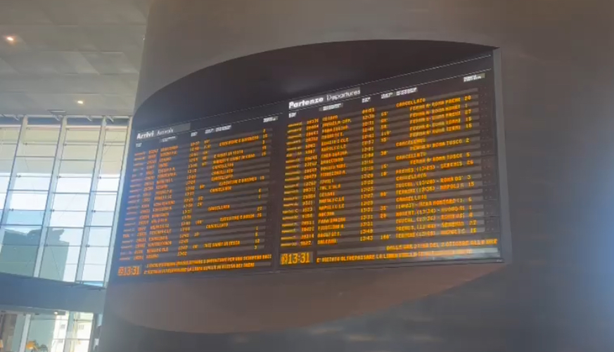 The protests for Gaza Flotilla in Rome