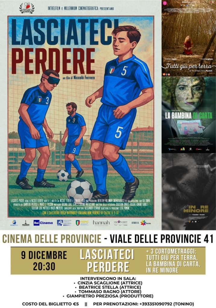 Calciare un pallone, «la cecità è solo un punto di vista»