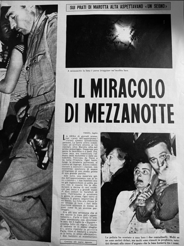 Il "miracolo" di Terni che ispirò Fellini