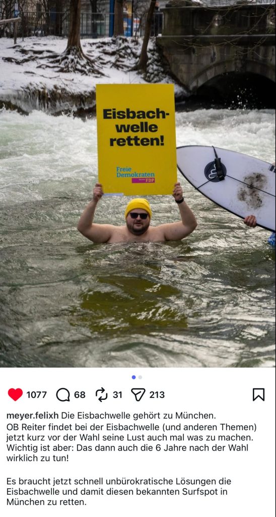 Monaco di Baviera ha perso la sua onda