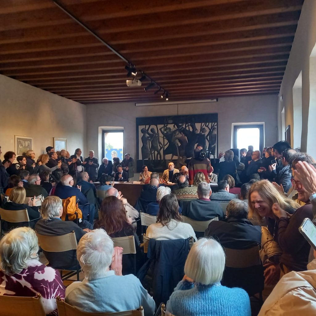 Commemorazione Sassoli <br>                             Una rosa che continua a fiorire