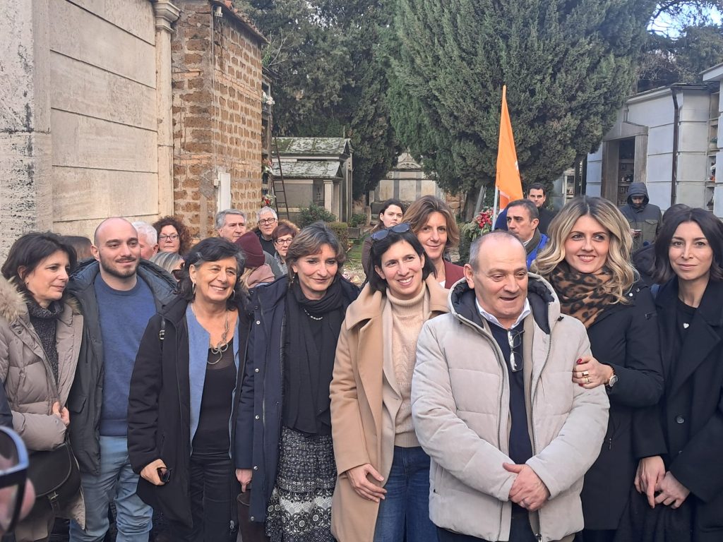 Commemorazione Sassoli <br>                             Una rosa che continua a fiorire