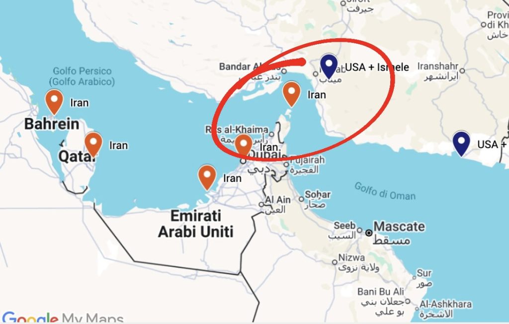 La mappa del conflitto