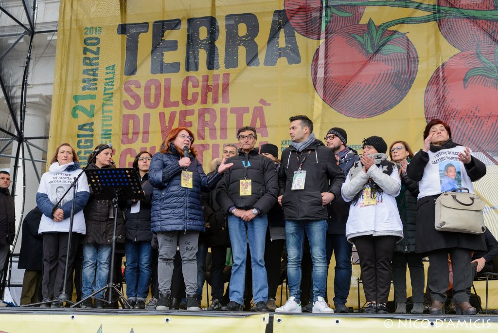 Crediti foto: @Daniela Marcone
Libera, Giornata della memoria e dell'impegno in ricordo delle vittime innocenti delle mafie (21 marzo 2025, Bologna)