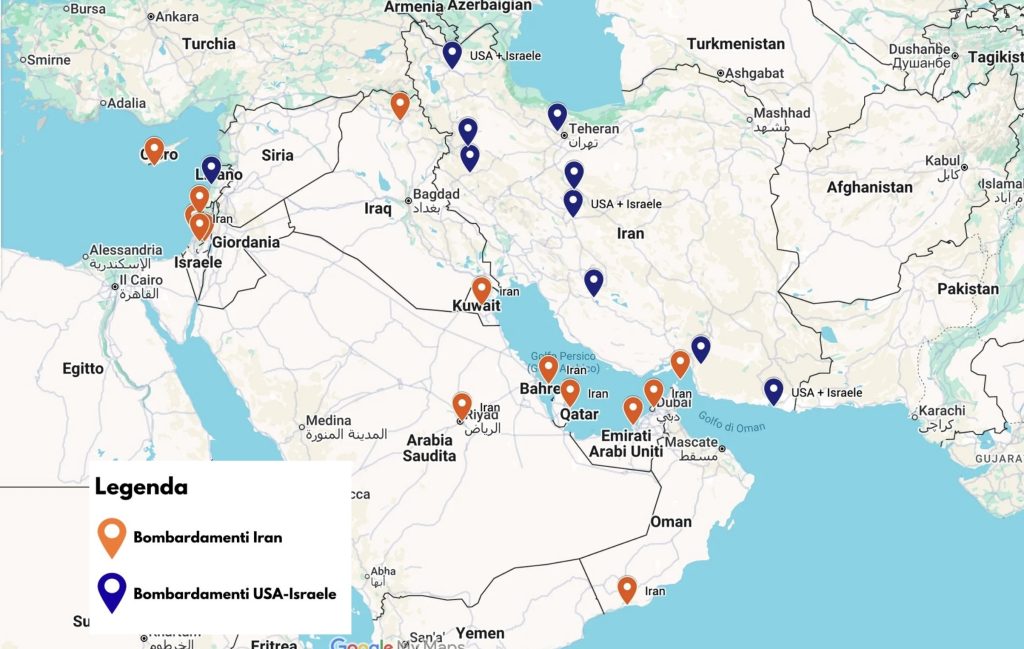 La mappa del conflitto