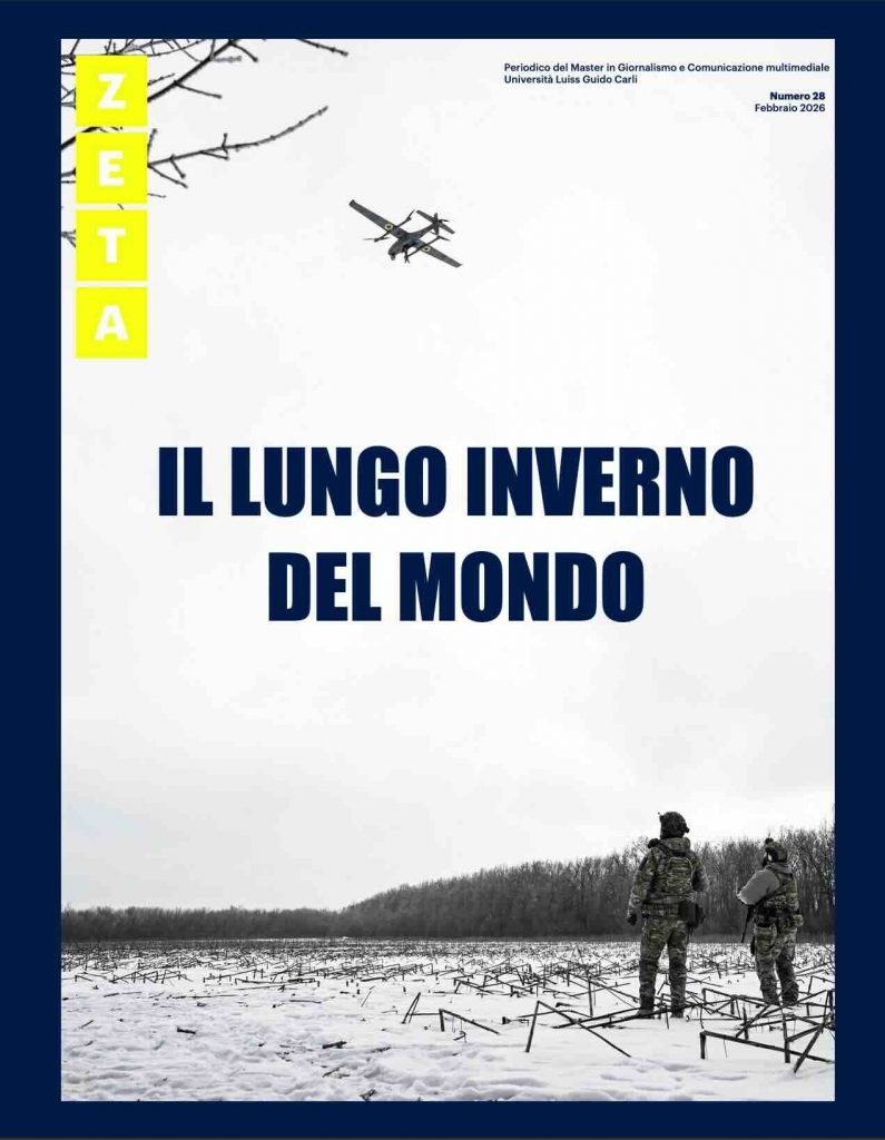 Copertina del periodico "Il lungo inverno del mondo"