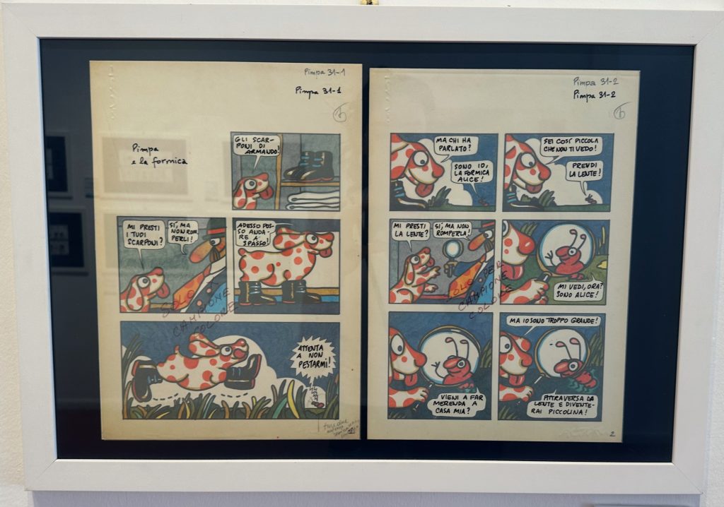 Malfalda and Pimpa, Rome, Childhood comics