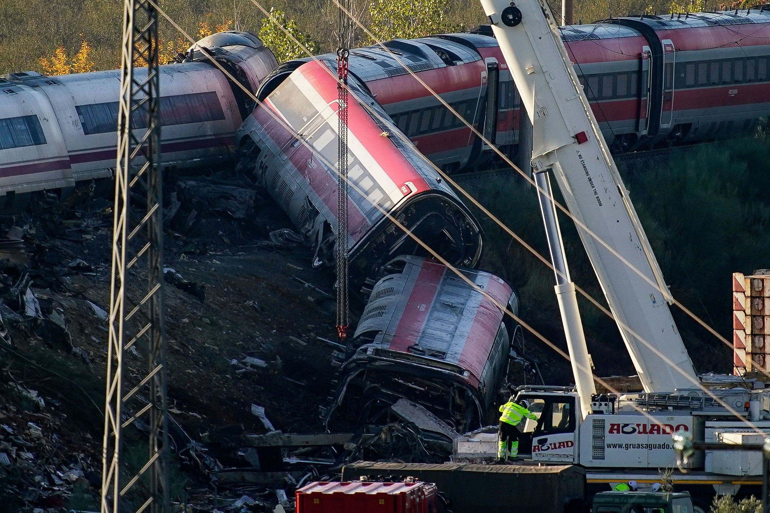 Collision Spain Train Politics Protests